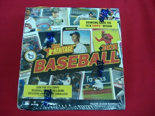 2023 Topps ヘリテージ ベースボール メガボックス 工場未開封 オート&レリックカード|トレーディングカード ラフテル