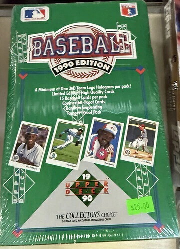 1990年 Upper Deck ベースボールエディション ベースボールカード ファクトリーシール + ハイシリーズ|トレーディングカード ラフテル