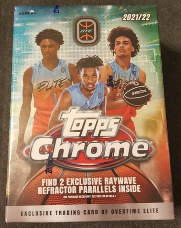 *2021/22 TOPPS クローム オーバータイム エリート バスケットボール*未開封 ブラスターボックス*新品*未開封*｜トレーディングカード　ラフテル 43,560円