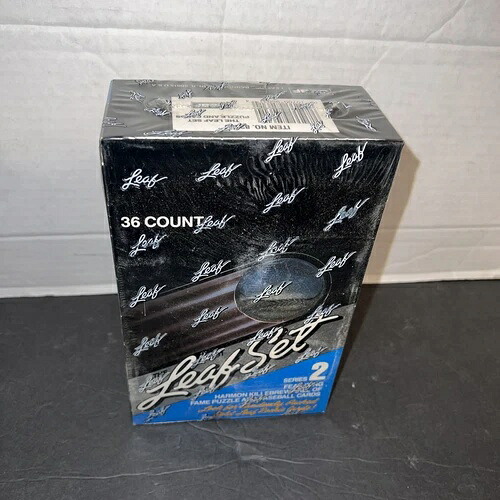 1991年 ザ・リーフセット MLB ベースボールカード シリーズ2 工場未開封 36パック入りボックス 新品|トレーディングカード ラフテル