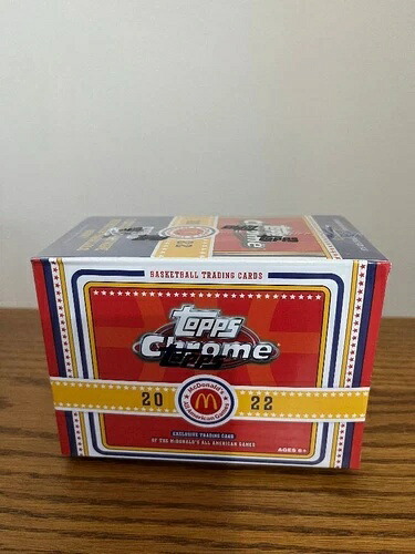 2022 Topps Chrome マクドナルド オールアメリカン バスケットボール ブラスターボックス 工場未開封｜トレーディングカード　ラフテル