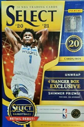 2020-21 パニーニセレクト NBA バスケットボール ハンガーボックス 新品 工場未開封|トレーディングカード ラフテル