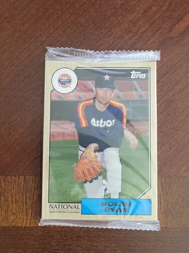 2017 Topps National Convention '87 Topps VIP シールドパック ノーラン・ライアン・グリフィー・ジュニア｜トレーディングカード　ラフテル