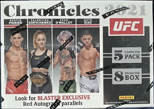 2021 パニーニ クロニクルズ UFC ブラスターボックス * 40枚のカード * 工場未開封｜トレーディングカード　ラフテル