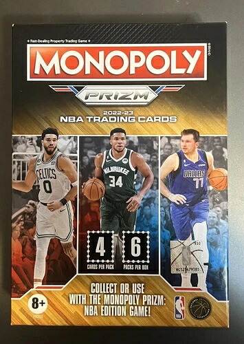 2022-23 パニーニ モノポリー プリズム NBA バスケットボール ファクトリーシール ブラスターボックス|トレーディングカード ラフテル