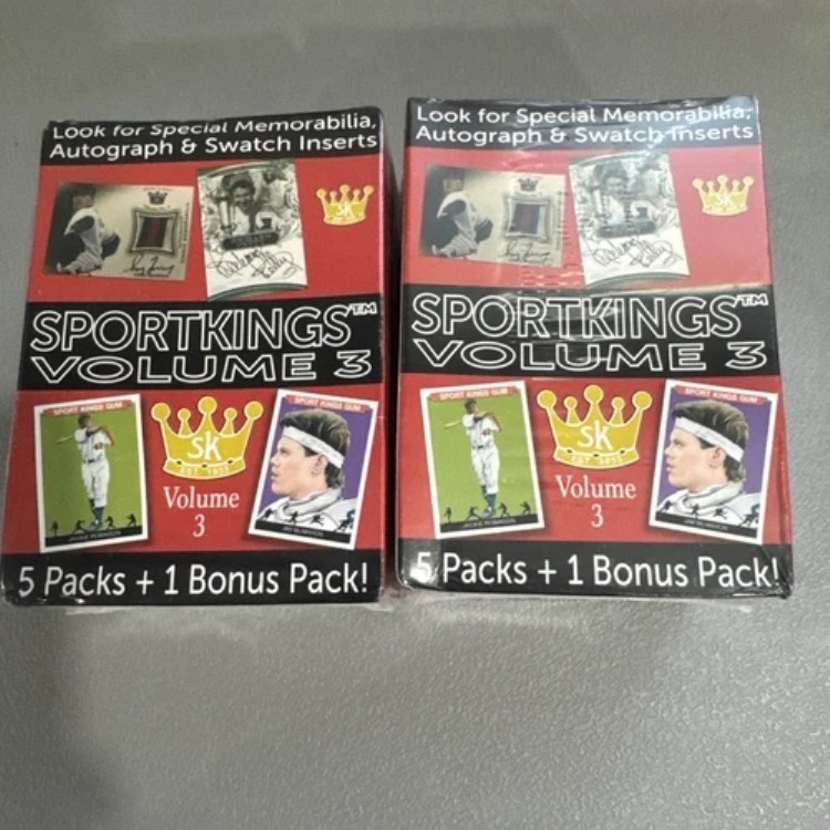 新品未開封 2022 Sportkings Volume 3 ブラスターボックス (2個セット)｜トレーディングカード　ラフテル