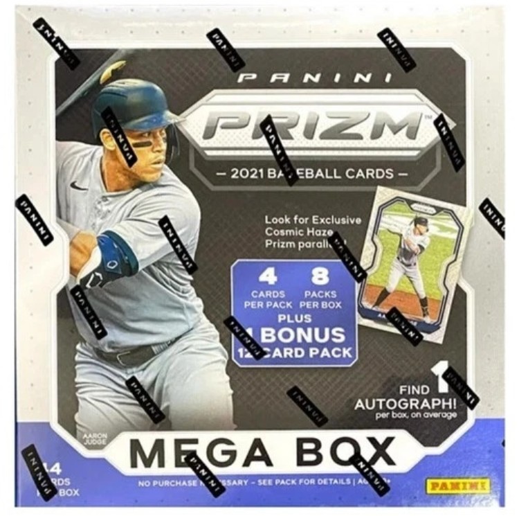 2021 Panini Prizm ベースボール メガ ボックス 1 ボックスあたり 1 オート｜トレーディングカード　ラフテル