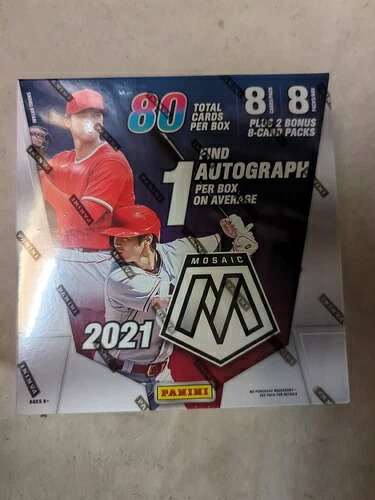 2021年 Panini Baseball Mosaic 野球トレーディングカード、新品メガファクトリーシール｜トレーディングカード　ラフテル