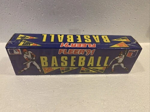 1991年 Fleer 野球 工場未開封 コンプリートセット 720枚入り カード 50枚入り ロゴステッカー付き｜トレーディングカード　ラフテル 43,560円