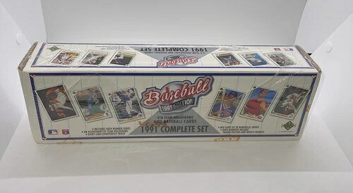 1991年 Upper Deck ベースボール MLB コンプリートカード 800枚セット ボックス入り 新品未開封｜トレーディングカード　ラフテル