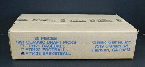 1991 クラシックドラフトピック NBA バスケットボール 密封ケース (30 個)|トレーディングカード ラフテル