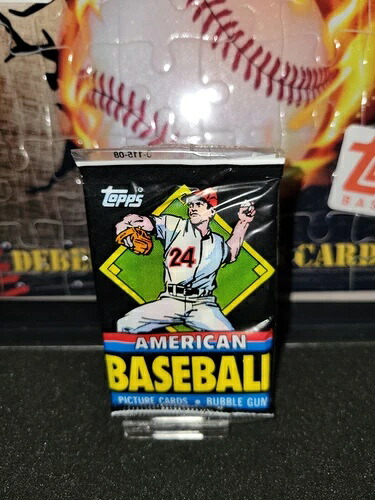 1988 Topps UK Minis アメリカン ベースボール パック - 未開封｜トレーディングカード　ラフテル