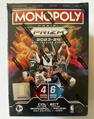 2023-2024 パニーニ モノポリー プリズム NBA バスケットボール ブラスター ブースターボックス 新品未開封|トレーディングカード ラフテル