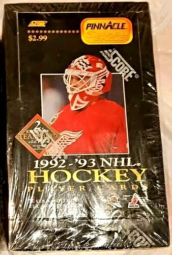 1992-'93 スコア ピナクル USA エディション NHL ホッケー ファクトリー シール ボックス スーパーパック|トレーディングカード ラフテル