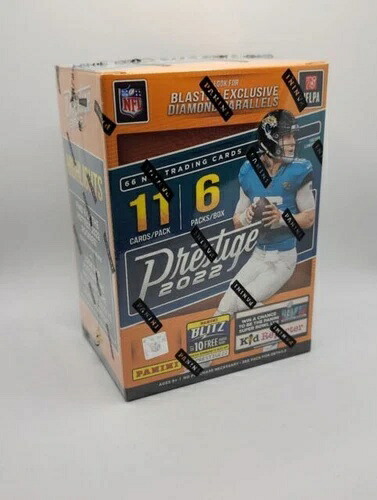 2022年 Panini NFL Prestige Football トレーディングカード ブラスターボックス、工場未開封｜トレーディングカード　ラフテル