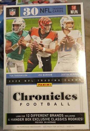 2020 パニーニ NFL クロニクルズ フットボール ハンガーボックス 工場未開封*新品*｜トレーディングカード　ラフテル