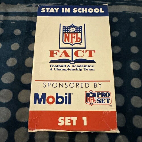 1992 NFL プロセット モービル提供 セット 1 (28) 未開封パック 箱入り｜トレーディングカード　ラフテル