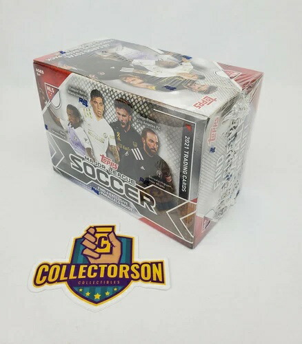 2021 Topps メジャーリーグサッカー MLS ブラスターボックス、新品未開封|トレーディングカード ラフテル