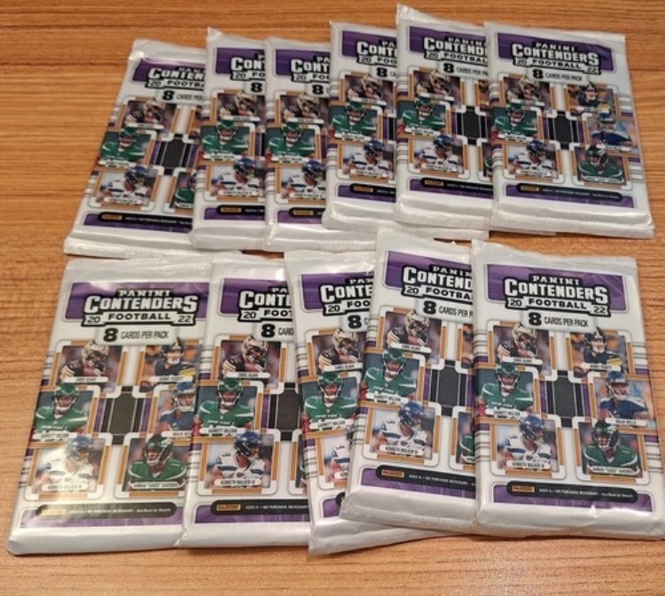 2022 Panini Contenders 工場密封パック - ブロック・パーディ RC の可能性あり 11 個セット!｜トレーディングカード　ラフテル