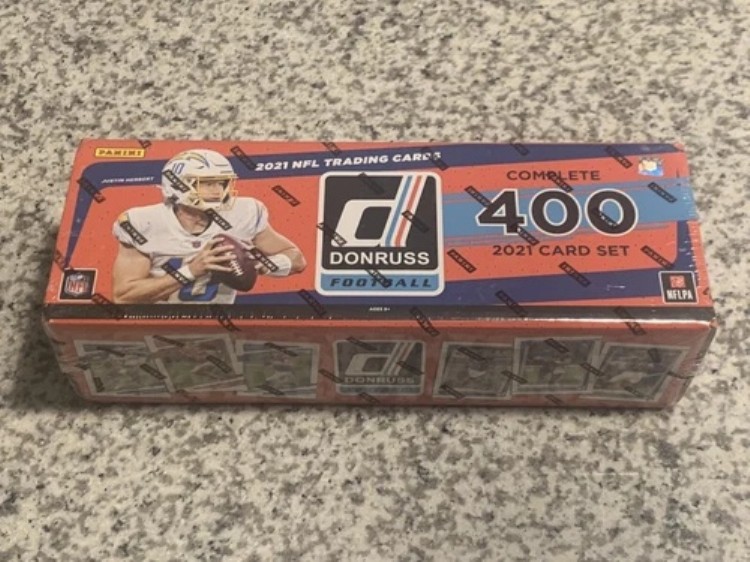 2021年 パニーニ ドンラス NFL フットボール 工場未開封コンプリートセット ローレンス・ジョーンズ｜トレーディングカード　ラフテル