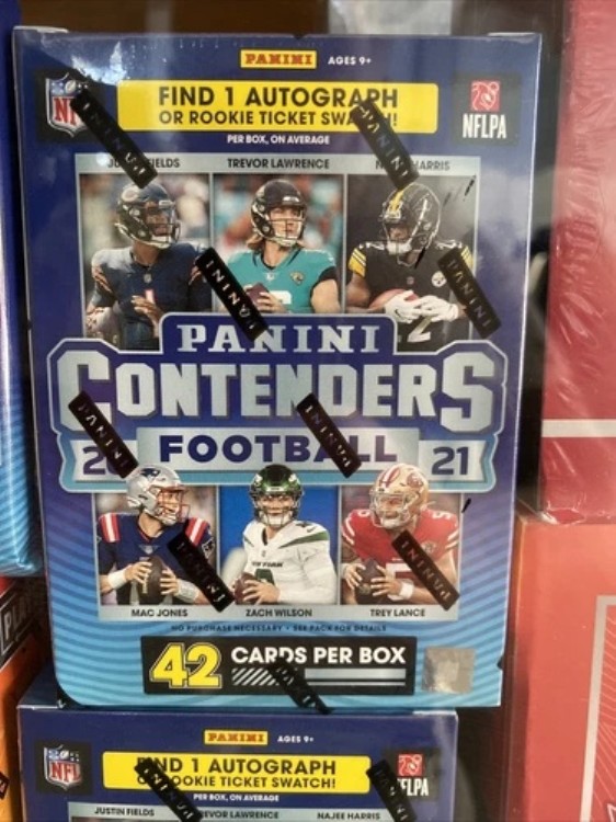 2021年 パニーニ NFL コンテンダーズ フットボール ブラスターボックス 工場未開封｜トレーディングカード　ラフテル