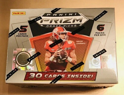 2021 Panini Prizm ドラフトピック フットボール ブラスター ボックス 工場未開封 手元にあります。|トレーディングカード ラフテル