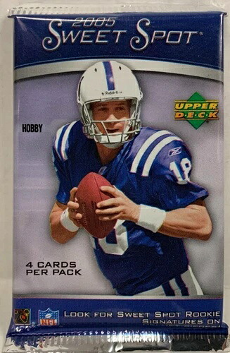 2005 アッパーデッキ スイートスポット NFL フットボールパック アーロン・ロジャース RC 新品未開封|トレーディングカード ラフテル