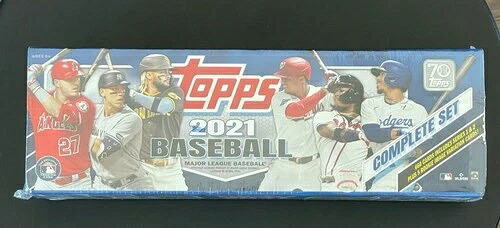 2021 Topps 野球カード コンプリートファクトリーセット 未開封 シリーズ1 & 2、RC5枚｜トレーディングカード　ラフテル
