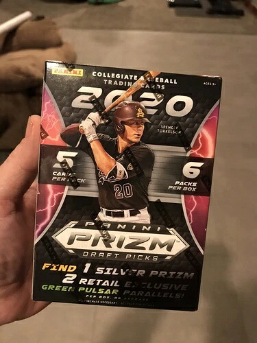 2020 Panini Prizm ドラフトピック ベースボール リテール ブラスターボックス 工場未開封｜トレーディングカード　ラフテル