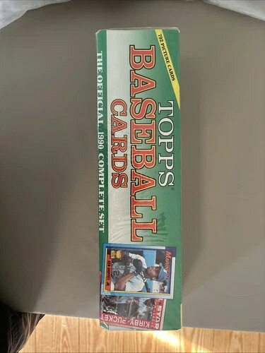 1990 Topps ベースボール オフィシャル コンプリートセット 工場未開封ボックス 792枚入り｜トレーディングカード　ラフテルトレーディングカード