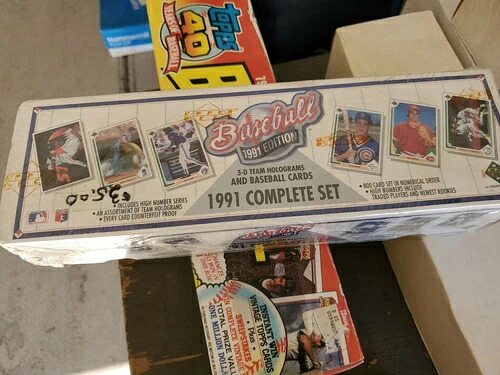 1991年 Upper Deck ベースボールカード - コンプリートセット 800枚 - 工場未開封ボックス｜トレーディングカード　ラフテル