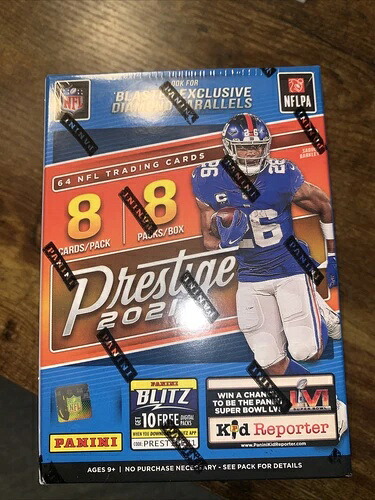 2021 Panini Prestige NFL フットボール ブラスターボックス 工場未開封 新品|トレーディングカード ラフテル