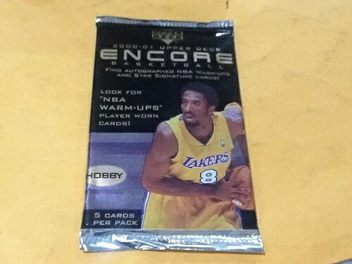 2000-01 Upper Deck Encore NBA バスケットボール トレーディングカード 未開封 ホビーパック｜トレーディングカード　ラフテル