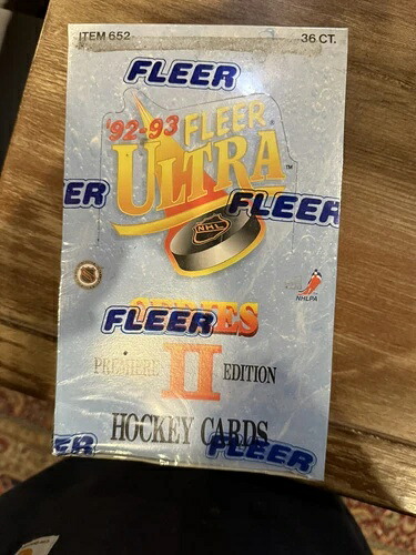 1993年 Fleer Ultra シリーズ 2 ホッケーボックス 工場未開封 Gretzky|トレーディングカード ラフテル
