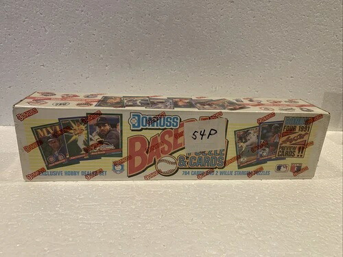 1991年 Donruss ベースボールコレクターズ 工場未開封セット - パズル＆カード コンプリートセット｜トレーディングカード　ラフテル