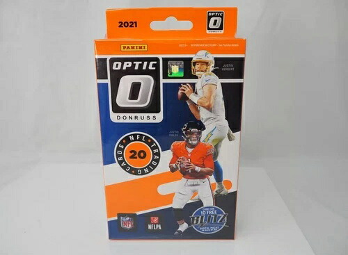 2021 Panini Donruss Optic NFL Football ブルー スコープ ハンガーボックス - 工場未開封｜トレーディングカード　ラフテル