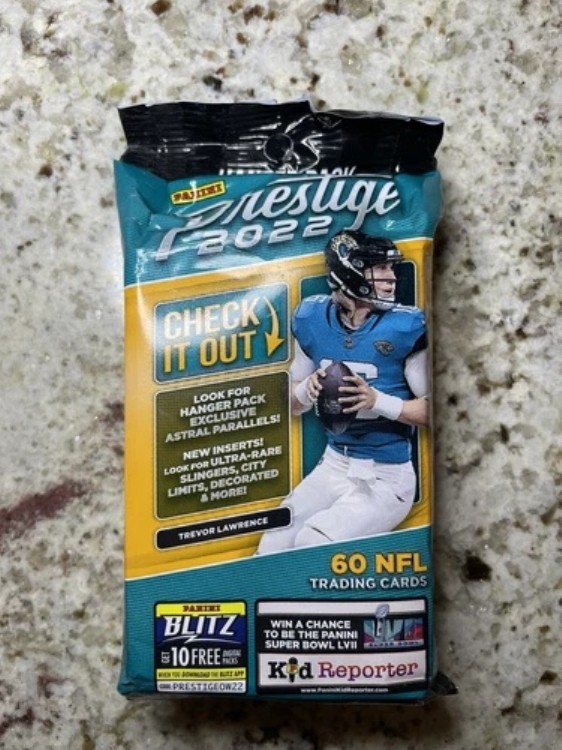 パニーニ プレステージ 2022 ハンガーパック NFL フットボール 投資 新品未開封 60枚入り|トレーディングカード ラフテル