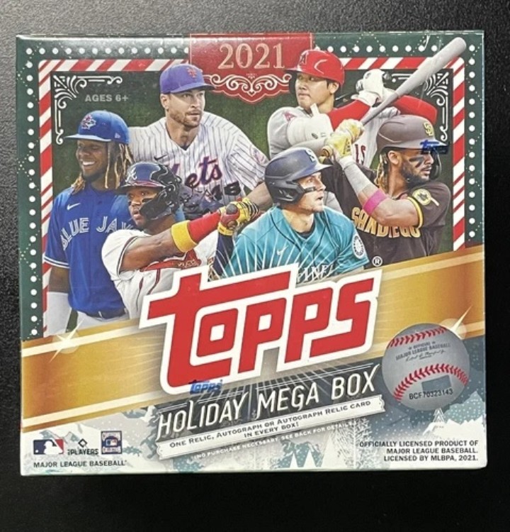 Topps ホリデー メガボックス MLB 2021 ベースボール トレーディングカード 工場未開封｜トレーディングカード　ラフテル 43,560円