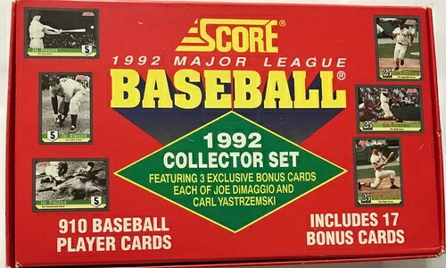 1991 SCORE MLB 900 プレイヤーカード 工場未開封 ボーナスカード 17枚 マジックモーション 72枚｜トレーディングカード　ラフテル