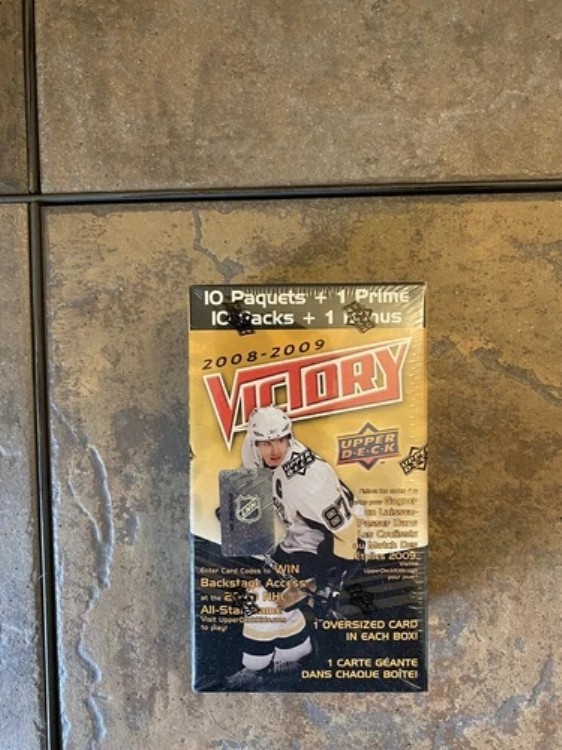 2008-09 NHL アッパーデッキ ビクトリーホッケー ブラスターボックス 未開封|トレーディングカード ラフテル
