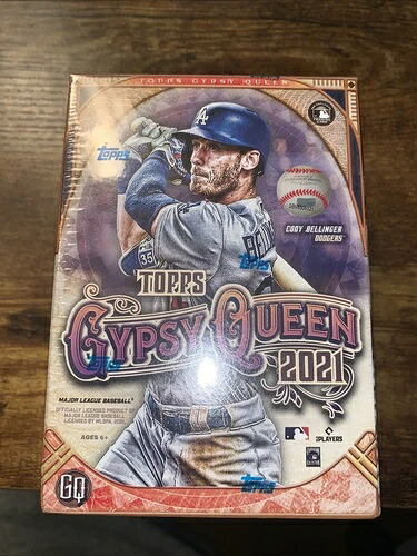 2021 Topps Gypsy Queen ブラスター ボックス ~ 新品、工場出荷時の封印済み!|トレーディングカード ラフテル