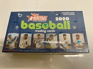 2020 Topps Heritage High Number Hobby Baseball ファクトリーシールボックス ~ 24パック｜トレーディングカード　ラフテル