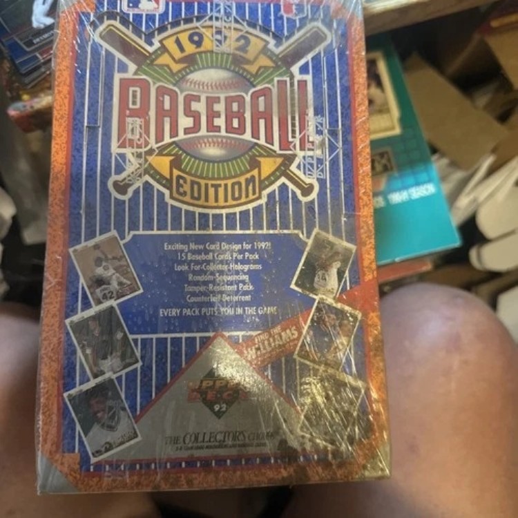 1992年 Upper Deck ベースボールカード ボックス 工場未開封 - Find The Ted Williams Auto｜トレーディングカード　ラフテル