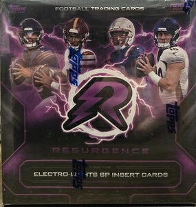 2024 Topps Resurgence NFL Football メガボックス 工場未開封｜トレーディングカード　ラフテル
