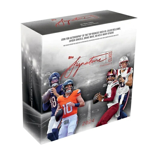 2024 Topps Signature Class メガボックス (カード80枚) フットボール 新品未開封｜トレーディングカード　ラフテル
