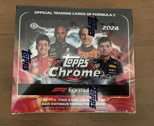 2024 Topps Chrome F1 FORMULA 1 予選 ライト ホビーボックス 未開封｜トレーディングカード　ラフテル