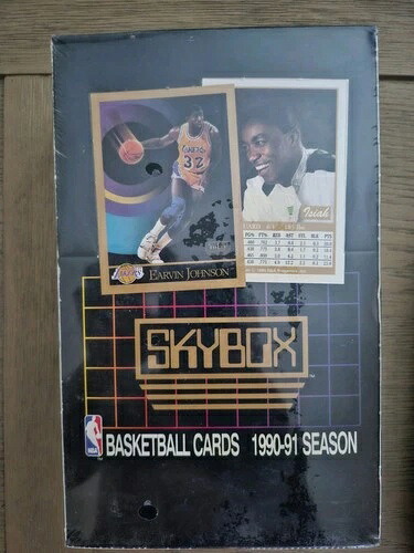 1990-91 スカイボックス シリーズ1 NBA ファクトリーシールワックスボックス 36パック｜トレーディングカード　ラフテル 45,540円