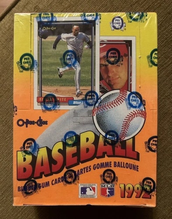 1992 OPC O-Pee-Chee 野球ボックス 未開封 36パック｜トレーディングカード　ラフテル