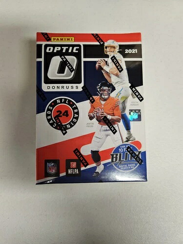 2021 Panini Donruss Optic NFL Blaster Box 未開封 Fanatics Red Hyper, Downtown｜トレーディングカード　ラフテル