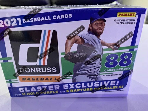 2021年 Donruss 野球 ファクトリーシール ブラスターボックス｜トレーディングカード　ラフテル 48,840円
